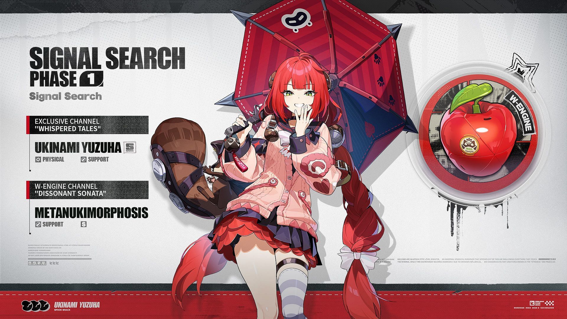 Yuzuha and her W-Engine (Image via HoYoverse)